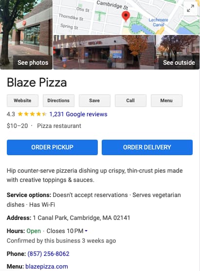 blaze-pizza-google-business-profile