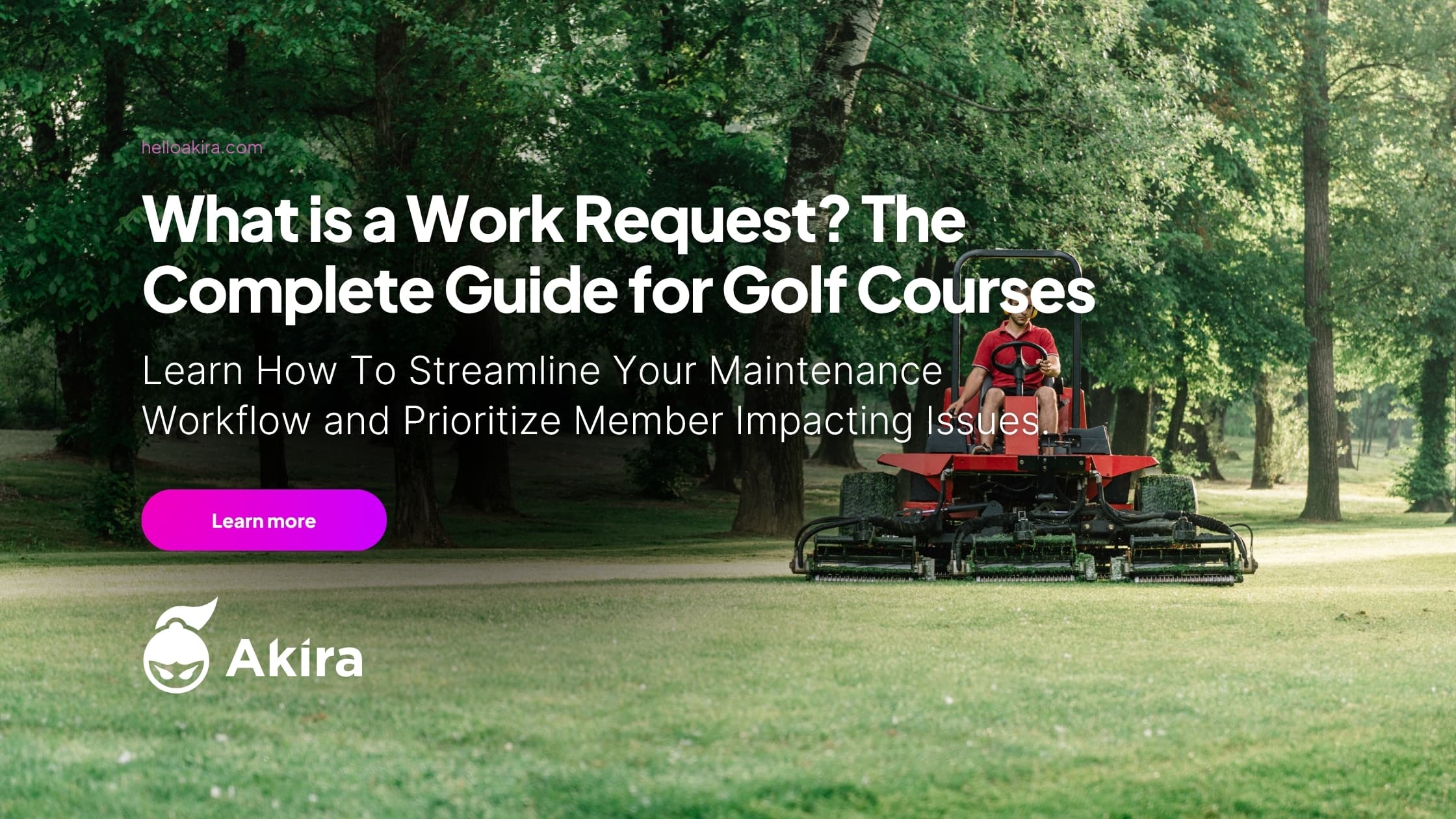 What is a Work Request? The Complete Guide for Golf Course Maintenance ...